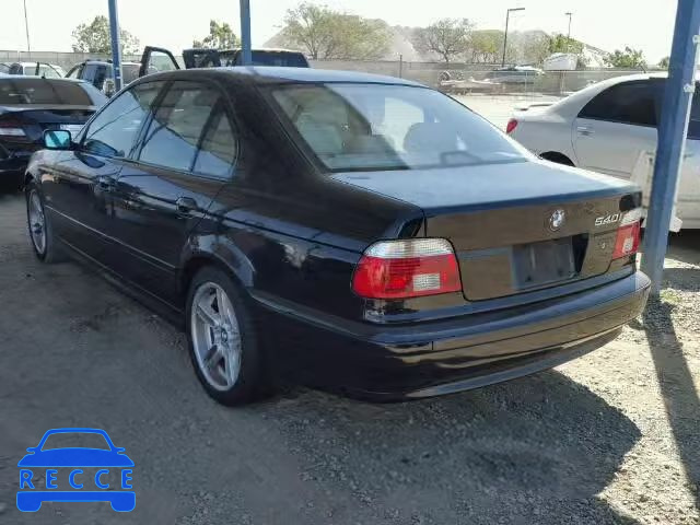 2002 BMW 540I AUTOMATIC WBADN63472GM74944 зображення 2