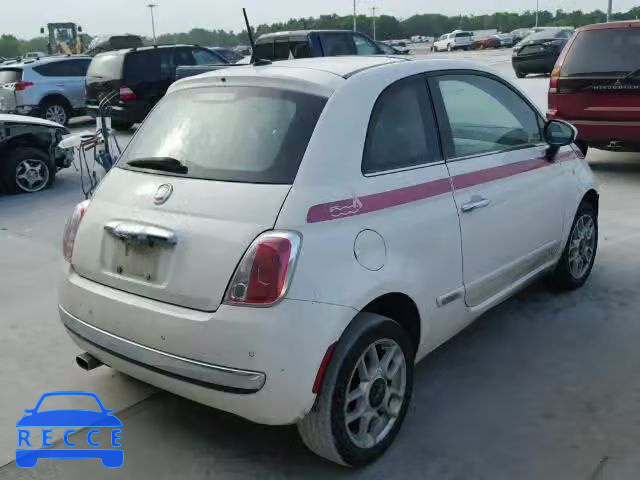 2012 FIAT 500 LOUNGE 3C3CFFCR1CT195143 зображення 3