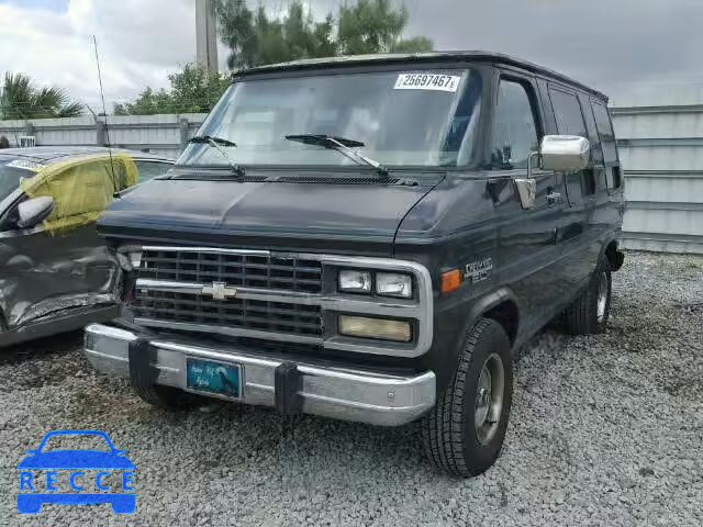 1992 CHEVROLET G20 SPORTV 2GBEG25Z7N4152893 зображення 1