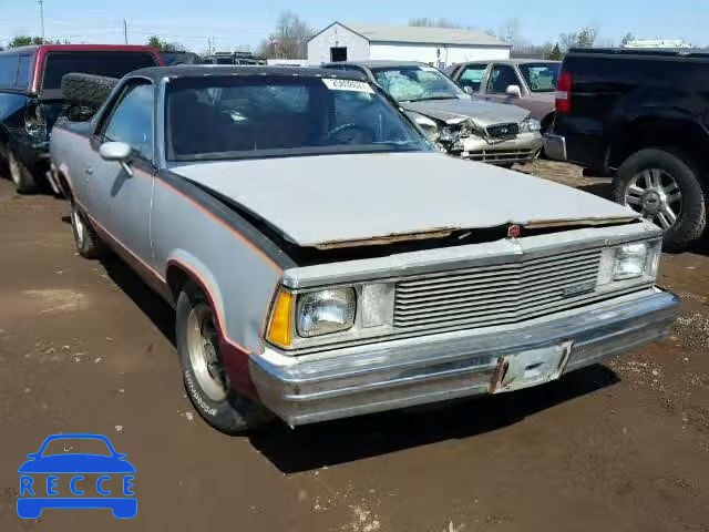 1981 CHEVROLET EL CAMINO 1GCCW80K6BD422863 image 0