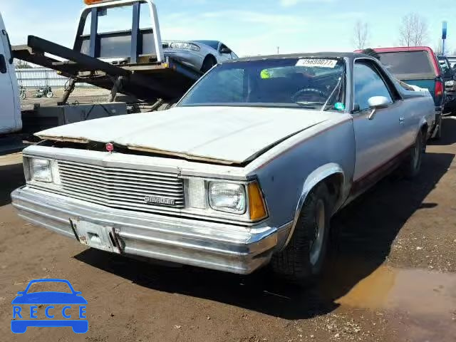 1981 CHEVROLET EL CAMINO 1GCCW80K6BD422863 image 1