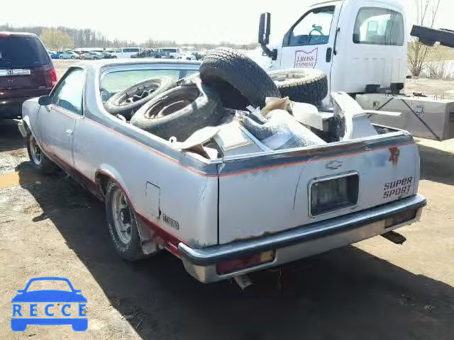 1981 CHEVROLET EL CAMINO 1GCCW80K6BD422863 зображення 2