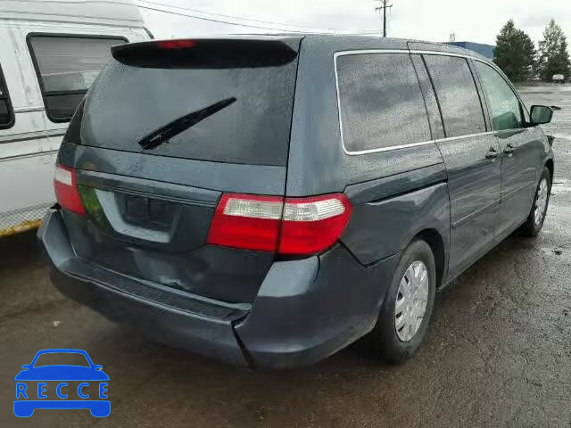 2005 HONDA ODYSSEY LX 5FNRL38295B128767 зображення 3