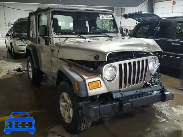 2004 JEEP WRANGLER X 1J4FA39S14P713591 image 0