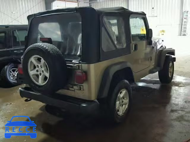 2004 JEEP WRANGLER X 1J4FA39S14P713591 image 3