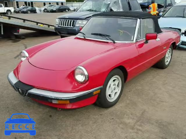 1987 ALFA ROMEO SPIDER VEL ZARBA5586H1048776 image 1