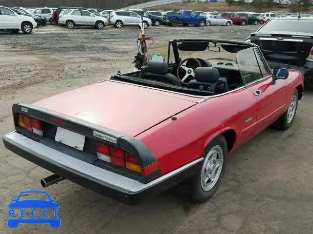 1987 ALFA ROMEO SPIDER VEL ZARBA5586H1048776 Bild 3