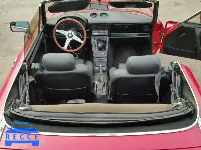 1987 ALFA ROMEO SPIDER VEL ZARBA5586H1048776 image 5