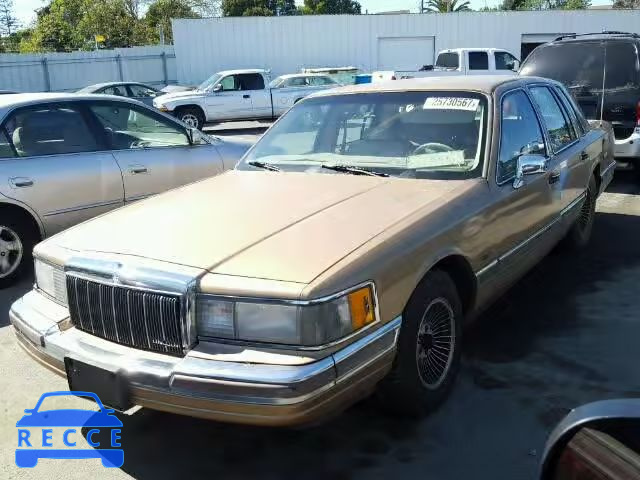 1990 LINCOLN TOWN CAR 1LNCM81F1LY761365 image 1