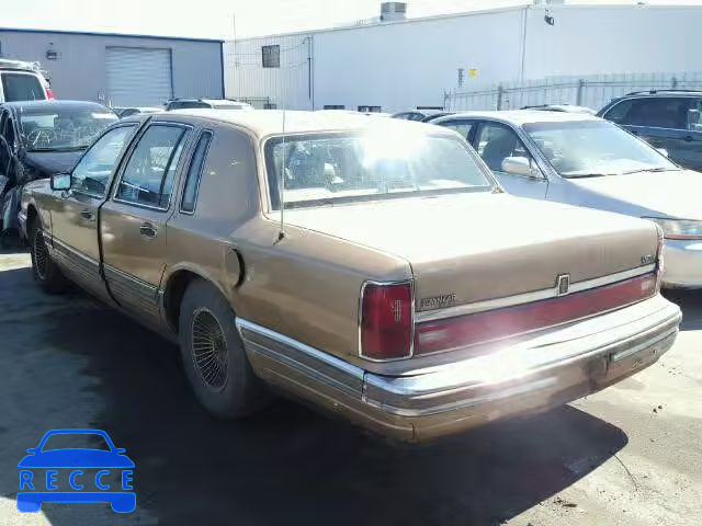 1990 LINCOLN TOWN CAR 1LNCM81F1LY761365 зображення 2