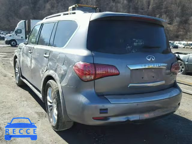 2015 INFINITI QX80 JN8AZ2NE1F9081822 image 2