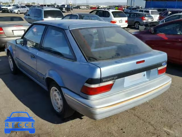 1990 FORD ESCORT LX 1FAPP9198LW136928 image 2