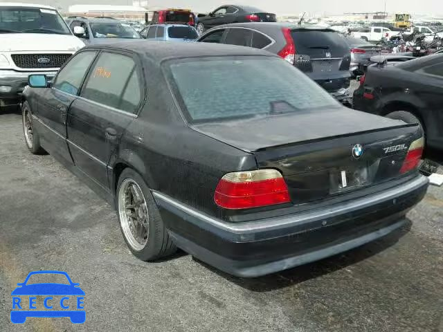 1996 BMW 750IL WBAGK2326TDH66961 зображення 2