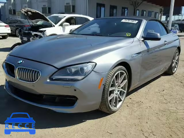 2012 BMW 650I WBALZ3C53CDL71207 image 1