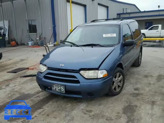 2001 NISSAN QUEST GXE 4N2ZN15T81D820500 image 1