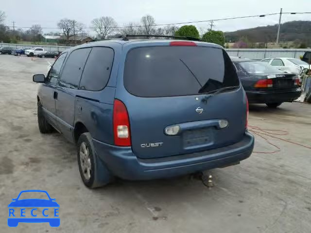 2001 NISSAN QUEST GXE 4N2ZN15T81D820500 image 2