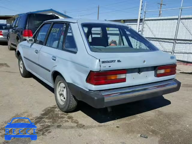 1985 FORD ESCORT GL 1FABP3790FW362996 Bild 2