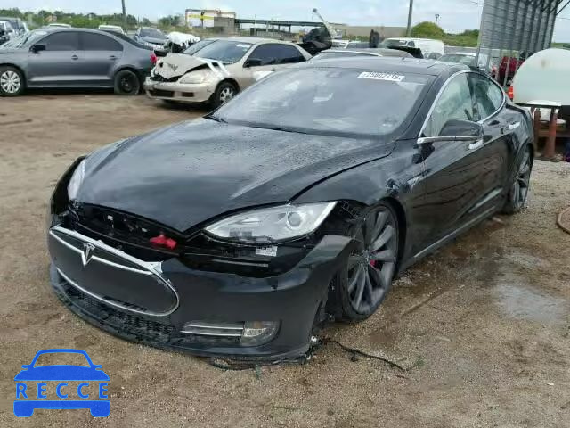 2014 TESLA MODEL S 5YJSA1H24EFP62886 зображення 1