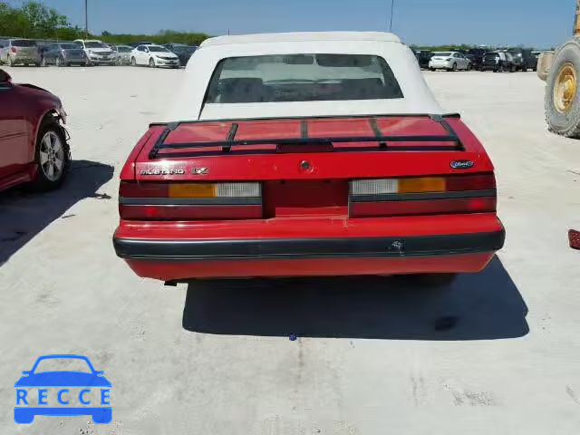 1986 FORD MUSTANG LX 1FABP2735GF214754 image 9