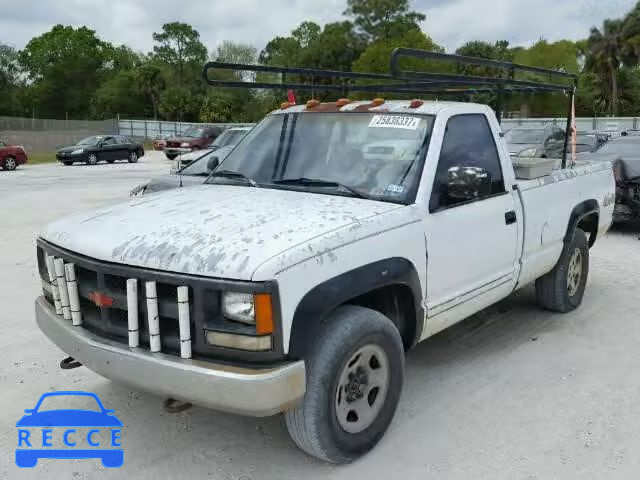 1992 CHEVROLET K1500 1GCEK14Z4NE106248 image 1