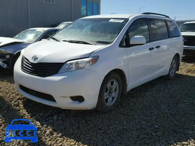 2011 TOYOTA SIENNA 5TDZK3DC9BS005186 image 1