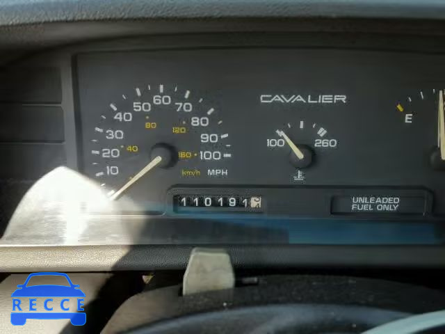 1993 CHEVROLET CAVALIER V 1G1JC5442P7222717 image 7