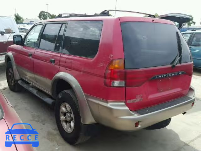 1998 MITSUBISHI MONTERO SP JA4MT31P5WP043801 image 2