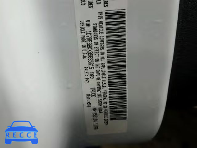2011 DODGE DAKOTA SLT 1D7RE3BKXBS685615 image 9