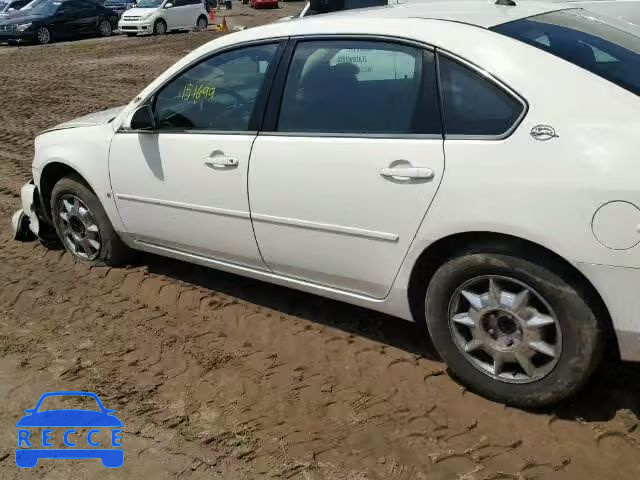 2007 CHEVROLET IMPALA POL 2G1WS55R479416148 зображення 9