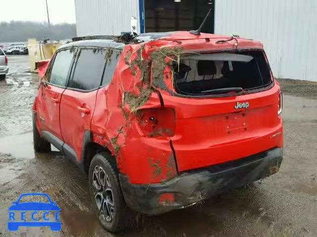 2017 JEEP RENEGADE L ZACCJADB3HPE39727 image 2