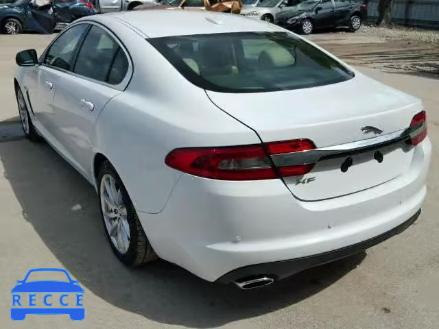 2012 JAGUAR XF SAJWA0FB4CLS41158 image 2