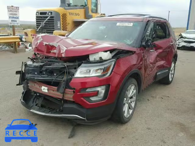 2016 FORD EXPLORER L 1FM5K8F81GGC08820 image 1