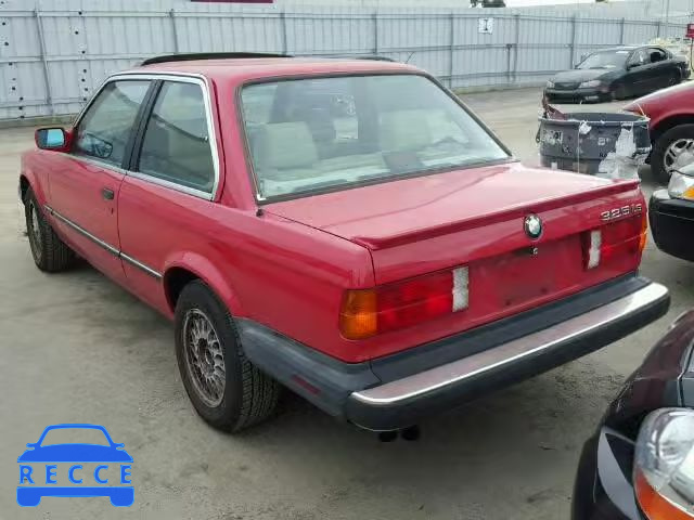 1987 BMW 325IS AUTO WBAAA2305H3110932 зображення 2