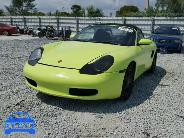 1998 PORSCHE BOXSTER WP0CA2988WU622586 image 1