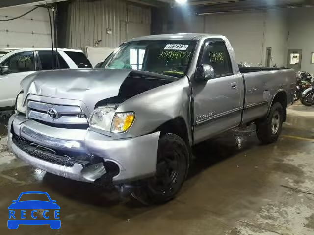 2004 TOYOTA TUNDRA SR5 5TBKT44154S444349 зображення 1