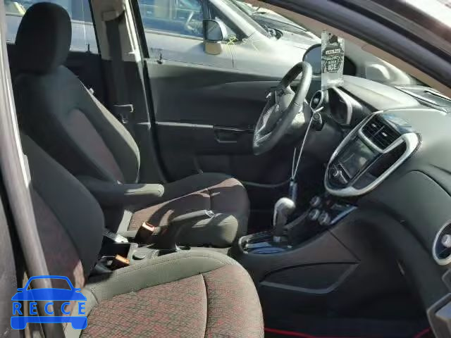 2017 CHEVROLET SONIC LT 1G1JD5SB6H4102260 зображення 4