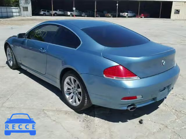 2006 BMW 650I WBAEH134X6CR49224 зображення 2