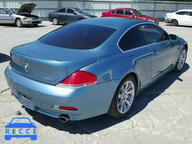 2006 BMW 650I WBAEH134X6CR49224 зображення 3