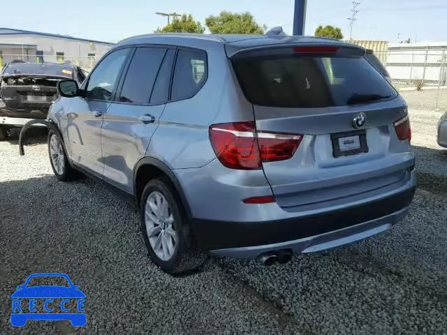 2013 BMW X3 XDRIVE2 5UXWX9C52D0A12904 зображення 2