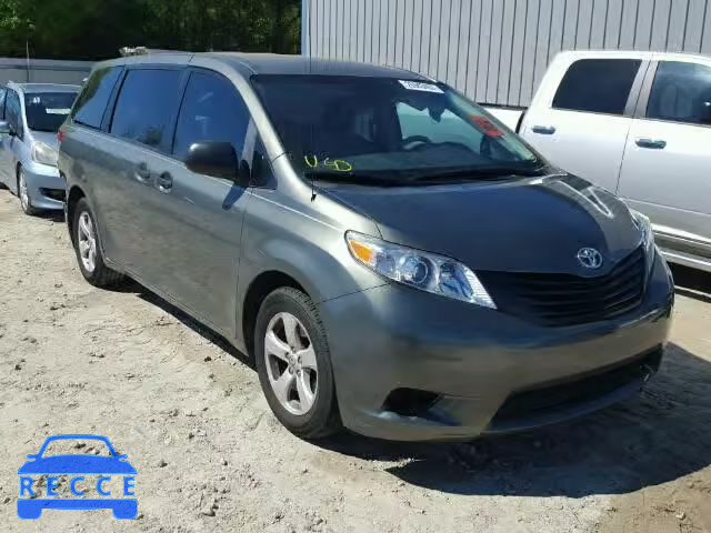 2011 TOYOTA SIENNA 5TDZK3DC6BS073204 image 0