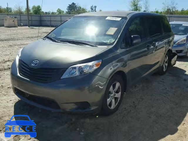 2011 TOYOTA SIENNA 5TDZK3DC6BS073204 image 1