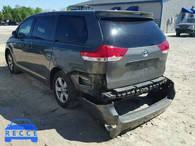 2011 TOYOTA SIENNA 5TDZK3DC6BS073204 image 2