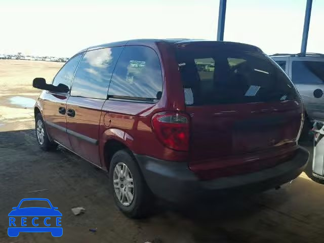 2007 DODGE CARAVAN SE 1D4GP25B27B175917 Bild 2