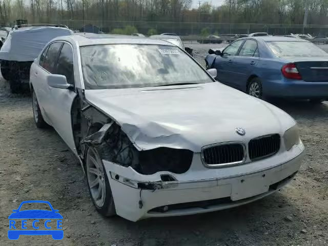 2004 BMW 745LI WBAGN63544DS54400 Bild 0