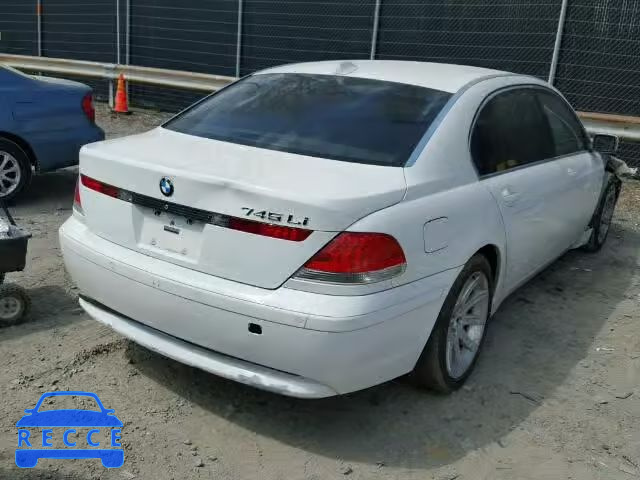 2004 BMW 745LI WBAGN63544DS54400 image 3
