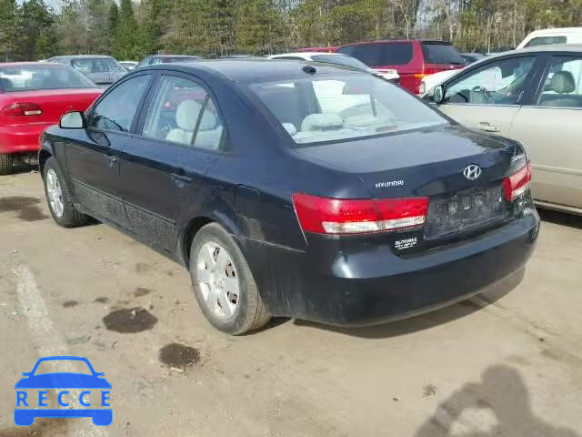 2008 HYUNDAI SONATA 5NPET46C58H378397 image 2