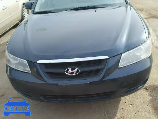 2008 HYUNDAI SONATA 5NPET46C58H378397 image 8