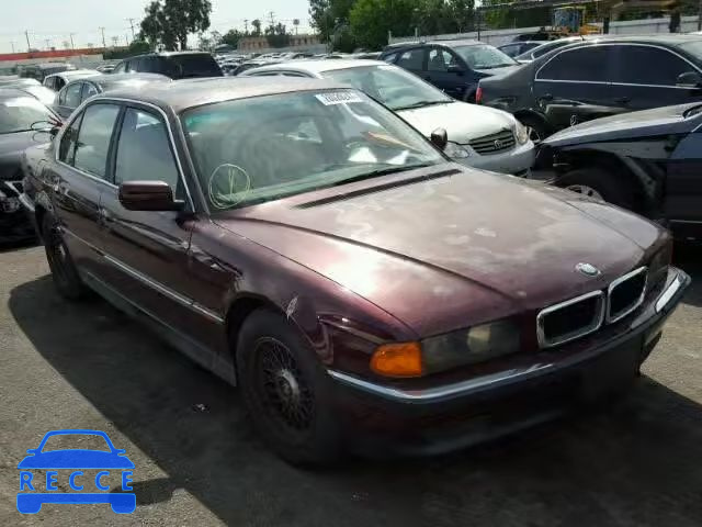 1998 BMW 740I AUTOMATIC WBAGF832XWDL53708 image 0