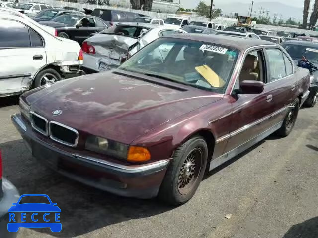 1998 BMW 740I AUTOMATIC WBAGF832XWDL53708 image 1