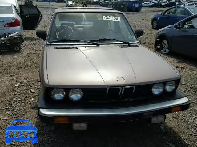 1987 BMW 528E AUTOMATIC WBADK8301H9711961 image 8